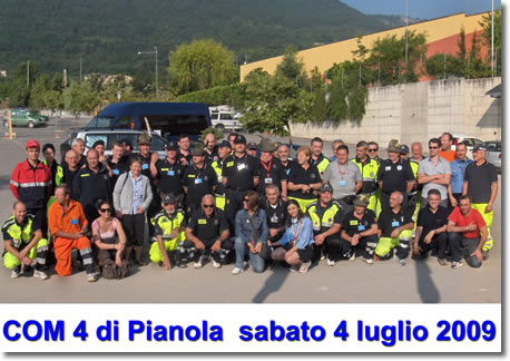 foto di gruppo COM 4 di Pianola